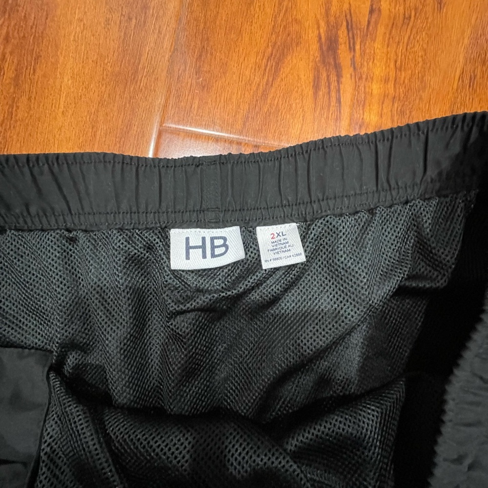 Classic Black Athletic Men's Shorts - Picture 3 of 8